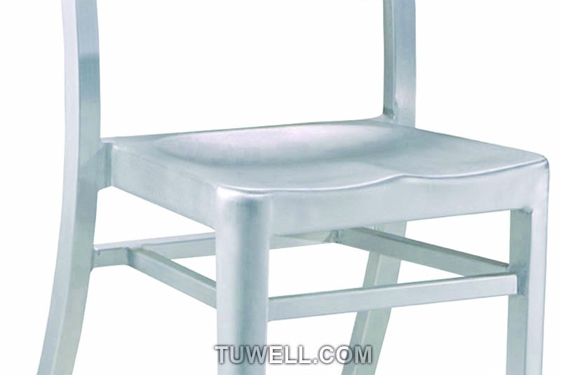 Tuwell-High Quality Tw1006-l Aluminum Navy Barstool | Navy Chair-11