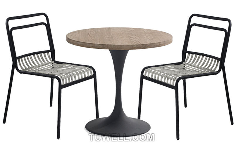 Tuwell-Find Tw8110 Aluminum Rattan Chair-4