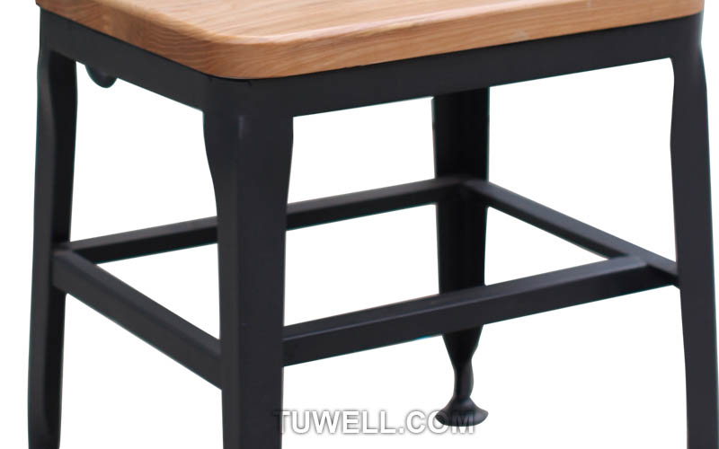 Tuwell-Best Tw8060-w Steel Simon Chair Steel Dining Chairs-8