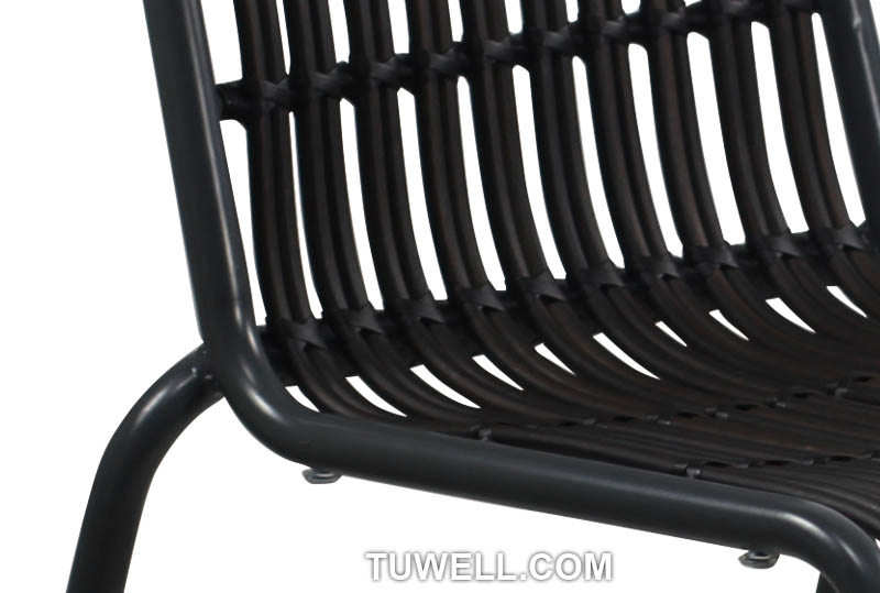 Tuwell-Best Tw8109 Aluminum Rattan Chair Manufacture-7