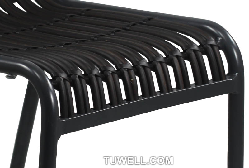 Tuwell-Best Tw8109 Aluminum Rattan Chair Manufacture-8