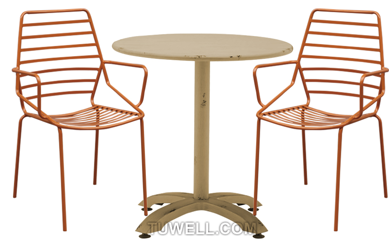 Tuwell-Tw9002 Steel Wire Chair-4