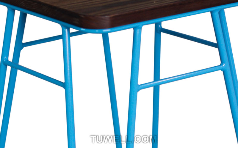 Tuwell-Tw8042 Steel Stool | Stainless Steel Chairs Designs | Steel Chair-7