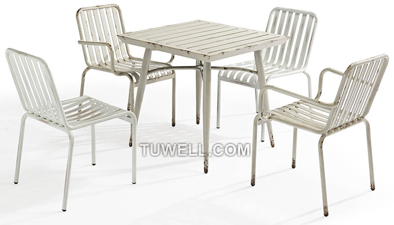 Tuwell-Find Tw8104 Aluminum Chair | Aluminum Outdoor Chairs-4