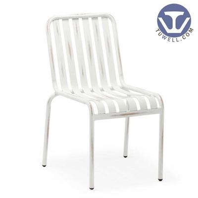 TW8104 Aluminum chair metal dining chair outdoor aluminum chair