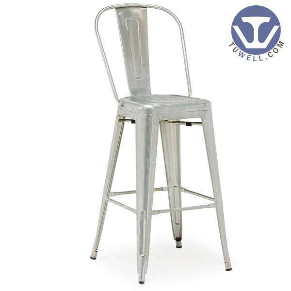 TW8001-L Steel Tolix barchair cafe bar chair