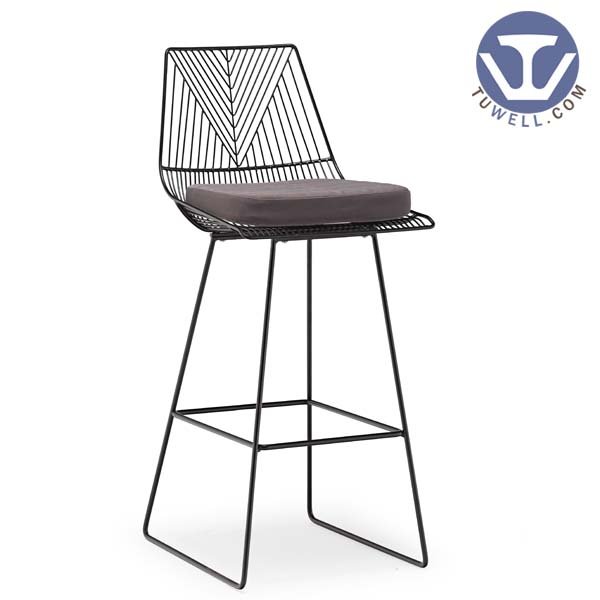 TW8613-L Steel wire bar chair, lucy chair, dining chair, Bertoia chair, restaurant chair
