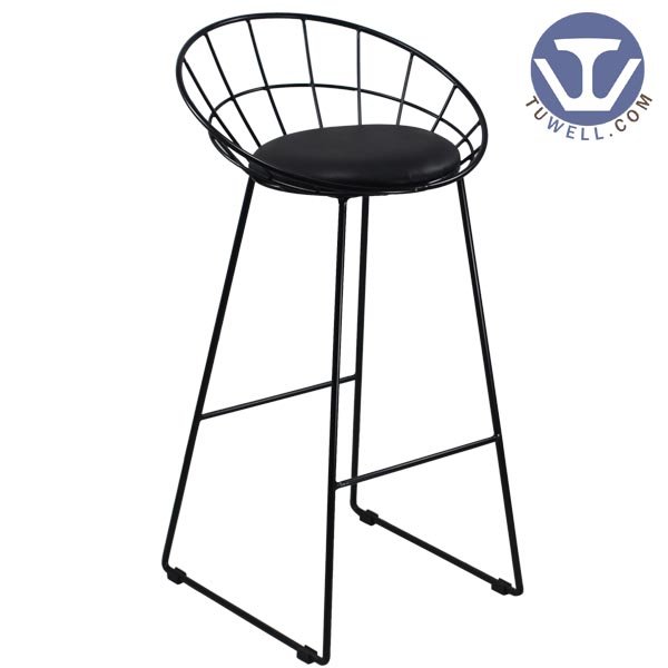 TW8616-L Steel wire bar chair, dining bar chair, restaurant chair