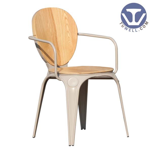 TW8025 Louix chair, Steel dining chair