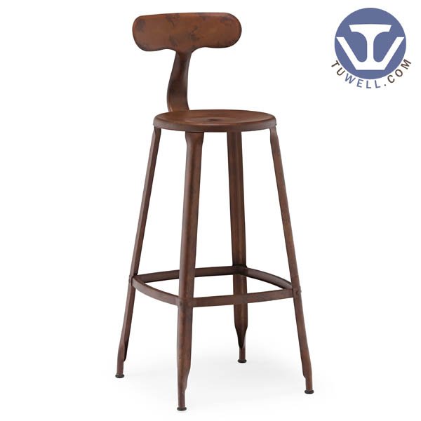 TW8033-L Steel bar stool  bistro bar stool