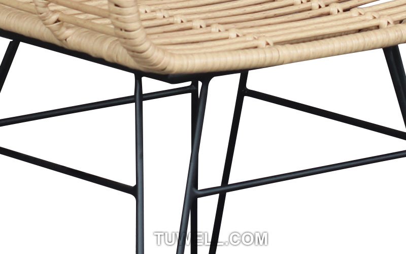 Tuwell-Find TW8710 Steel Rattan Chair-7