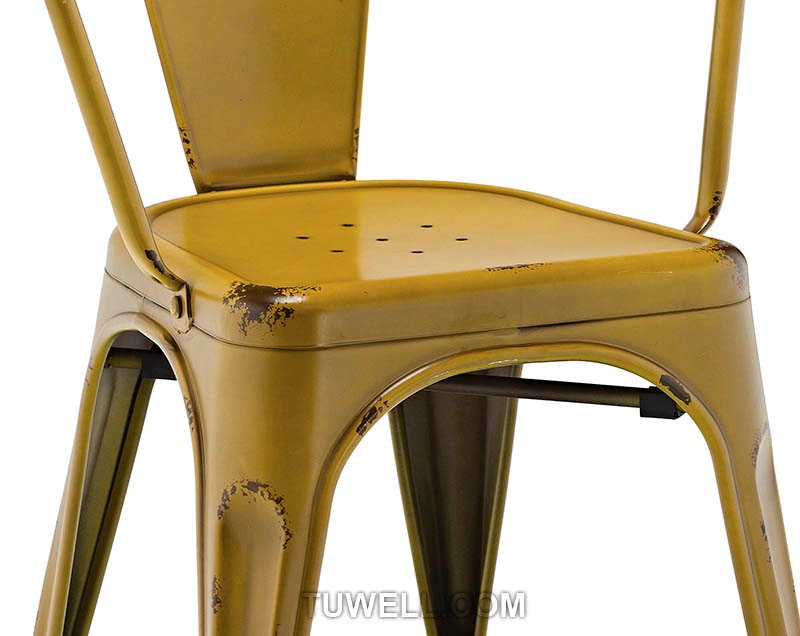 Tuwell-Tw8002 Steel Tolix Chair | Tolix Chair Pad | Tolix Chair-7