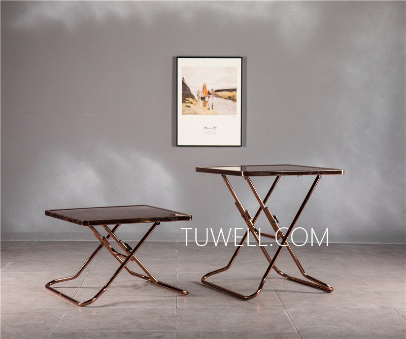 Tuwell-Professional Tw7040 Metal Dining Table Supplier-9