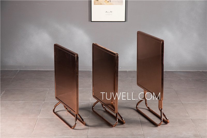 Tuwell-Professional Tw7040 Metal Dining Table Supplier-12