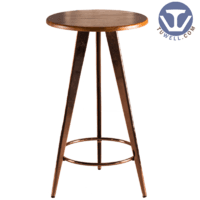 TW7032-L Wood dining bar table cafe bar table