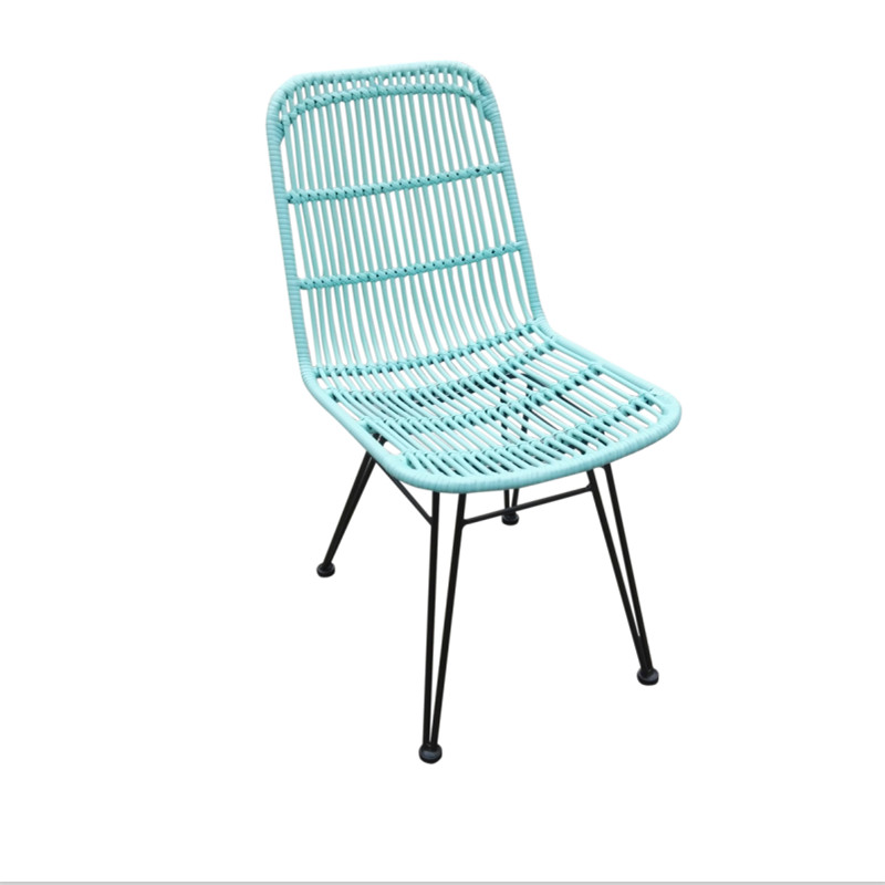 TW8714  metal rattan chair European leisure style indoor and outdoor