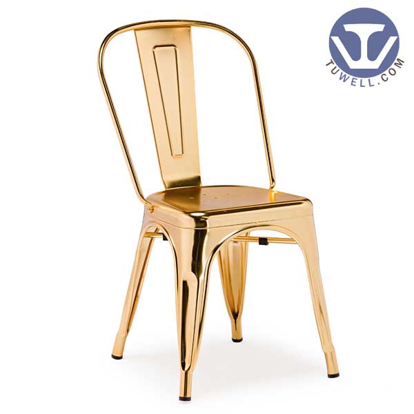 TW8001 Steel Tolix chair metal dining chair