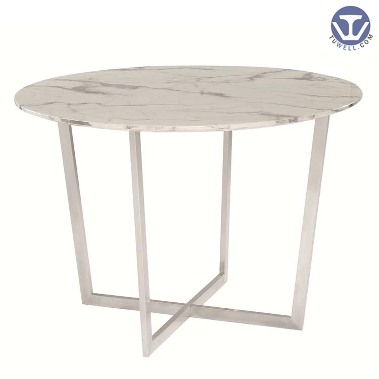TW7047 Artificial quartz stone table, coffee table, restaurant table