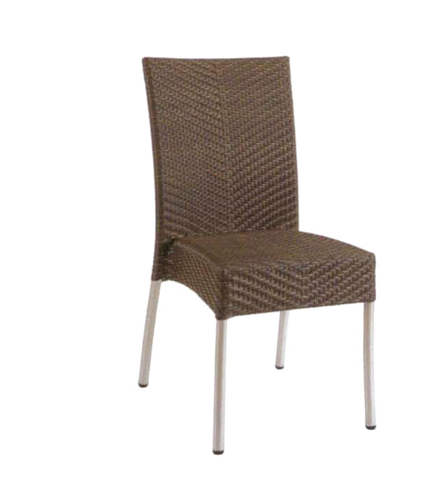 Tuwell-Best Tw3025 Aluminum Rattan Bar Chair Small Rattan Chairs-4