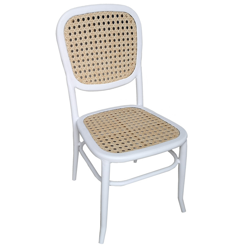 TW8760 colorful and fashion European leisure style PE rattan wicker Metal Rattan Chair