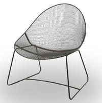 TW8620 Indoor Steel Metal Mesh Dining Chair